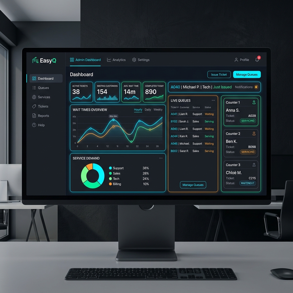EasyQ Queue Management